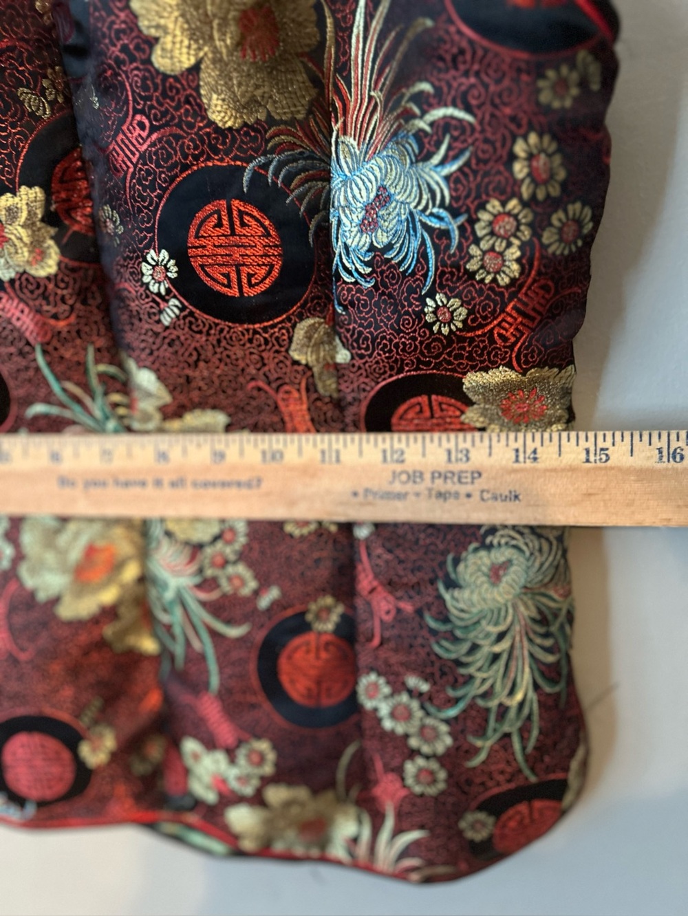 Silk blend Asian style top - Picture 9 of 13